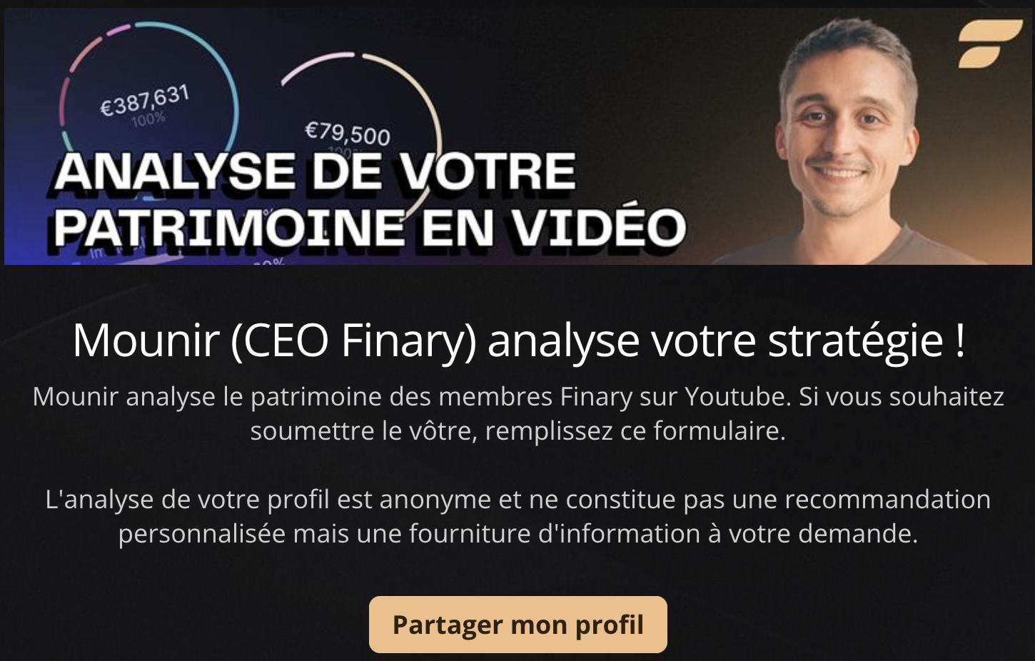 Finary va me passer au crible!